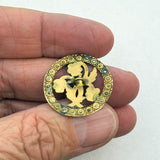 Enamel Pansies