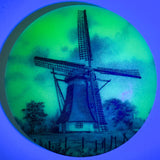 Fluorescent Glass Windmill