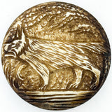 Couture Galalith Dog