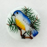 Painted Bird Glass