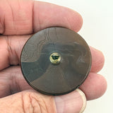 Large Chocolate Glass Fop