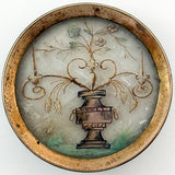 18th-C Urn Under Glass