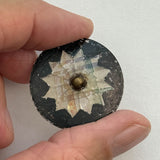 Bordered Lacy Glass