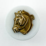 Draft Horse on Glass