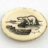 Antler Scrimshaw
