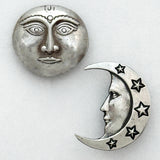 Sterling Silver Moons
