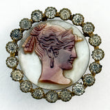 Jeweled Cameo