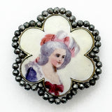 Large Scalloped Enamel