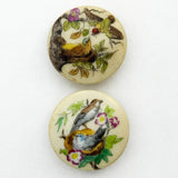 Porcelain Bird Pairs I