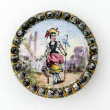 Shepherdess & Sheep