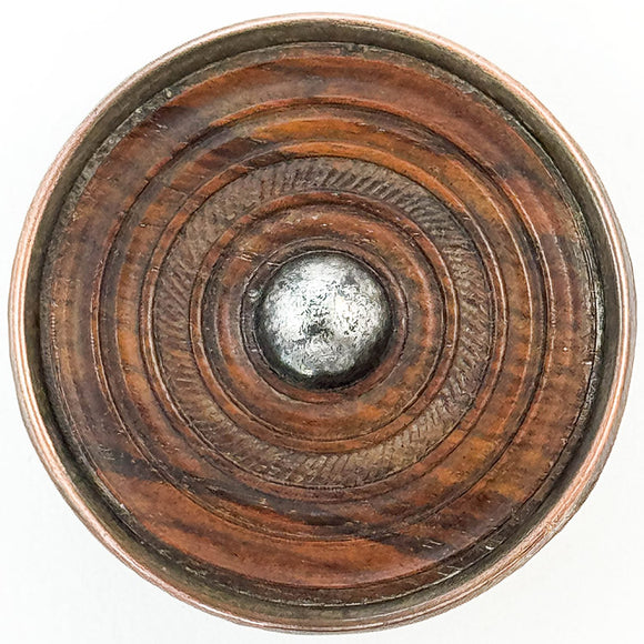 18th-C Rimmed Wood