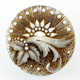 Sepia-Washed Milk Glass