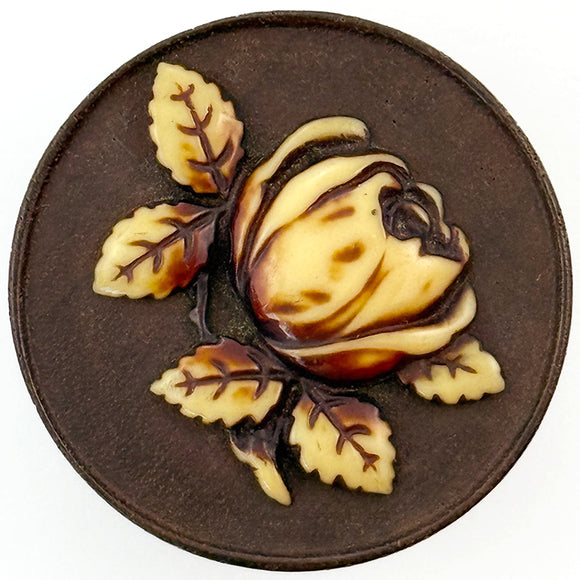 Ivoroid Rose on Wood