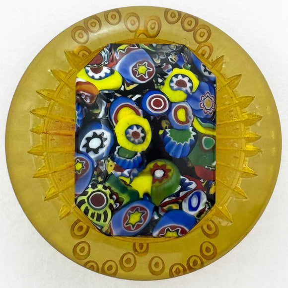 Millifiore Glass on Polymer