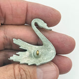 Pewter Swan Realistic