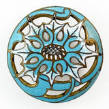 Pierced Floral Enamel
