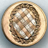 18th-C Copper Tartan
