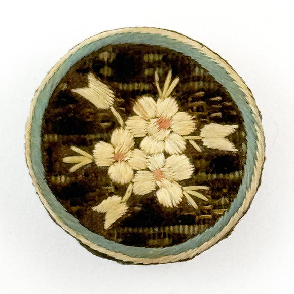 18th-C Crewel Embroidery