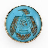 Egyptian Glass in Metal