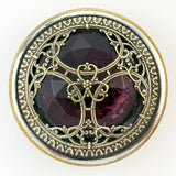 Large Amethyst Glass Jewel