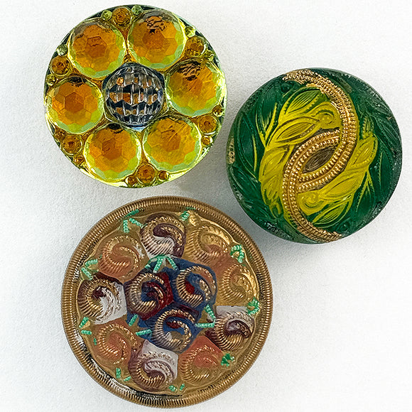 Czech Glass Trio