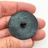 18th-C Tole Mourning Button