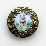 Flower-Bordered Enamel