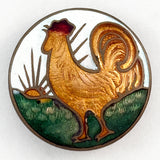 Enamel Rooster