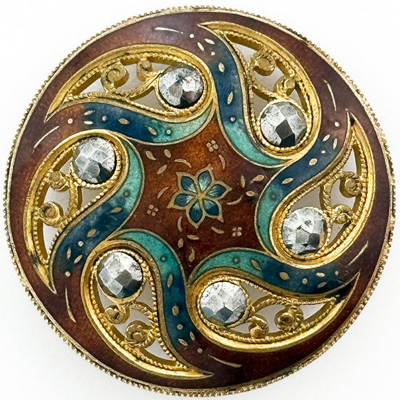 Enamel Paisleys