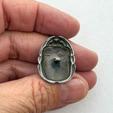 Enameled A&C Scarab
